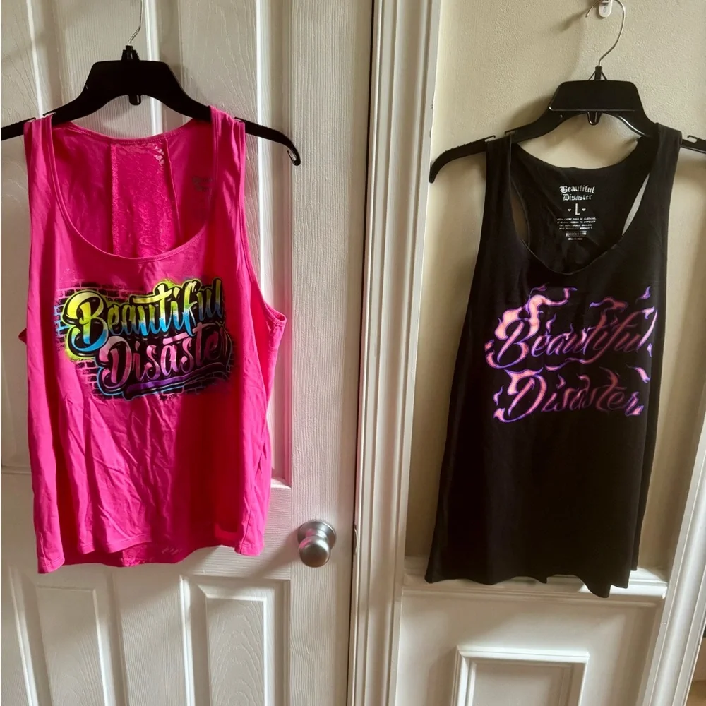 Beautiful Disaster Tank Tops - Picture 3 of 4